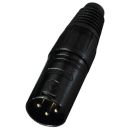 NEUTRIK-XLR-Stecker, 3-polig NC-3MXB