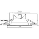 LED-Downlights, 14 W LDD2-14/NWS