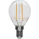 LED-Tropfen-Fadenlampe, E14, ˜ 230 V/2 W LDB2-142G/WWS