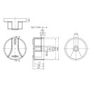 Einbauschale KN-42P/SI