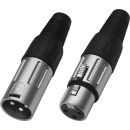 XLR-Stecker, 3-polig XLR-803/P