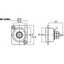 Cinch-Einbaubuchse NF-2DB2