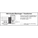 100-V-Leistungs-Audio-Transformator TR-1120LC