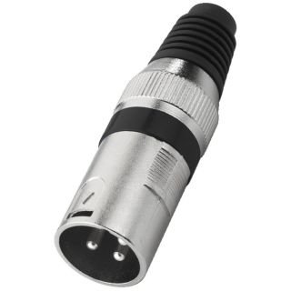 XLR-Stecker, 3-polig XLR-207P/SW