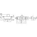 Miniatur-Schiebeschalter T-217