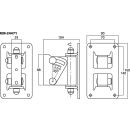 Wandhalter für Lautsprecherboxen KM-24471