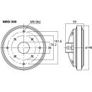 PA-Horntreiber, 100 W, 8 Ω MRD-300