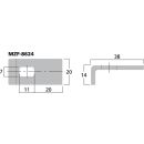 LS-Schutzgitter-Befestigungsklammer MZF-8624