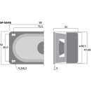 Universallautsprecher, 3 W, 4 Ω SP-59/4S