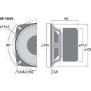 Universallautsprecher, 15 W, 4 Ω SP-10/4S