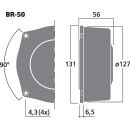 Bass-Vibrationserzeuger, 50 W, 4 Ω BR-50