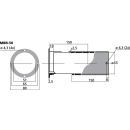 Bassreflexrohr SV=20,4 cm2 MBR-50