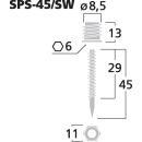 LS-Spike-Set (4er) SPS-45/SW