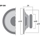 Miniatur-Lautsprecher, 6 W, 8 Ω SP-5/8