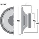 Universallautsprecher, 2 W, 4 Ω SP-5/4