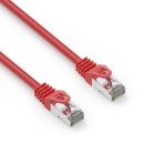 Cat.6a Patchkabel, RJ45, S/FTP, LSZH- 5.00 m, rot