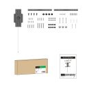 PureMounts® Whiteboard Halterung - Rotation - VESA 200-600, schwarz