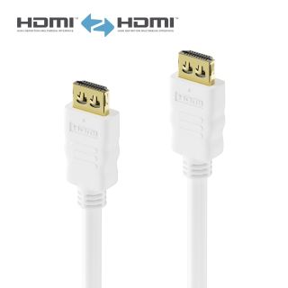 Zertifiziertes 4K High Speed HDMI Kabel mit Ethernet Kanal - 2,00m, weiß