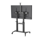 PureMounts DS® TV Standfuß - Tilt - VESA 200-1000, matt-schwarz