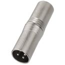 NEUTRIK-Adapter XLR-Stecker/XLR-Stecker NA-3MM