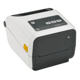 Zebra ZD421d Healthcare, 12 Punkte/mm (300dpi), RTC, USB, USB-Host, BT (BLE), Ethernet, weiß