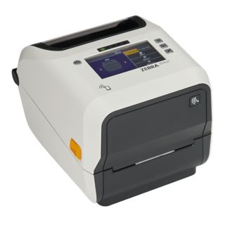 Zebra ZD621d Healthcare, 8 Punkte/mm (203dpi), Disp. (Farbe), RTC, USB, USB-Host, RS232, BT, Ethernet, WLAN, weiß