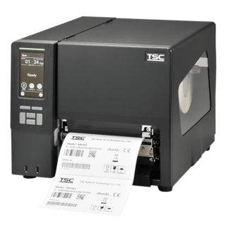 TSC MH361T, 12 Punkte/mm (300dpi), Disp., RTC, USB, USB-Host, RS232, LPT, Ethernet