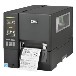 TSC MH241P, 8 Punkte/mm (203dpi), Rewinder, Disp., RTC, USB, RS232, Ethernet