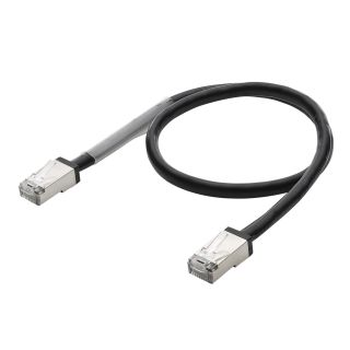 Cat.6a | RJ45 / RJ45 | 0,25m | schwarz