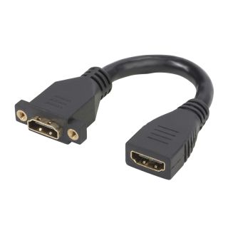 Multimediakabel HDMI-Adapterkabel, 19  x  0,09 mm² | HDMI® / HDMI®, HICON