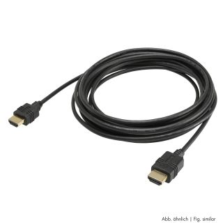 Multimedia-Kompaktkabel HDMI® HighSpeed-Cable with Ethernet & ARC, 4K 18G | HDMI® A / HDMI® A, HICON | 9,00m