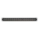 Sommer cable Audio-Steckfeld XLR , 2 HE, 12 BE, XLR 3-pol...