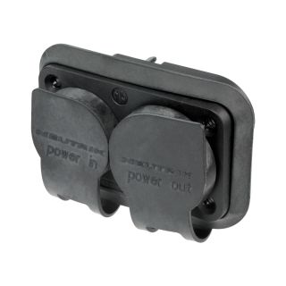 NEUTRIK® Dichtkappe für powerCON® TRUE1 Duplex-Einbaustecker, schwarz