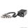 SYSBOXX LK37 Splitter, IN: Multipin LK37 female | OUT: 12 x XLR male | schwarz