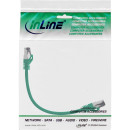 InLine® Patchkabel, S/FTP (PiMf), Cat.8.1, 2000MHz, halogenfrei, grün, 0,3m