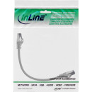 InLine® Patchkabel, S/FTP (PiMf), Cat.8.1, 2000MHz, halogenfrei, grau, 0,3m