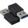 InLine USB 3.2 Gen 1 OTG Hub, USB Typ-C zu 3 Port Typ-A und 2 Port Typ-C, mit 3A Netzteil, schwarz