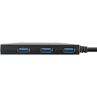 InLine USB 3.2 Gen.1 OTG Hub, USB Typ-C zu 2 Port Typ-C und 3 Port Typ-A, ohne Netzteil