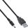 InLine USB DC Stromadapterkabel, USB A Stecker zu DC 3,5x1,35mm Hohlstecker, schwarz, 2m