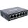 InLine Gigabit Netzwerk Switch 5-Port, 1GBit/s, Desktop, Metallgehäuse, lüfterlos