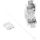 InLine® Keystone RJ45 Buchse, SNAP-In, Cat.6a, mit Staubschutz rot