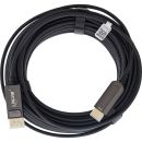 InLine DisplayPort zu HDMI AOC Konverter Kabel, 4K/60Hz, schwarz, 10m