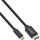 InLine USB Display Kabel, USB Typ-C Stecker zu HDMI Stecker (DP Alt Mode), 4K2K, schwarz, 7,5m