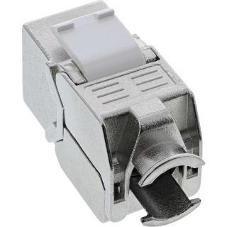 InLine® Keystone RJ45 Buchse, SNAP-In, Cat.8.1, schmale Ausführung