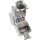 InLine Keystone RJ45 Buchse / LSA Einsatz, SNAP-In, Cat.8.1, schmale Bauform