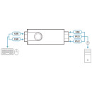 ATEN CV10KM USB zu PS-/2-Konverter, 0,8m