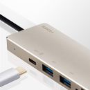 ATEN UH3239 USB-C Multiport Mini-Dockingstation mit Power-Pass-Through