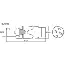 NEUTRIK-SPEAKON-Stecker NLT4FXX