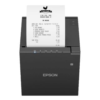 Epson TM-m30III, 8 Punkte/mm (203dpi), Cutter, USB, USB-C, Ethernet, schwarz