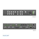 4x2 4K Multiformat Seamless Presentation Switcher m. Multiview Set